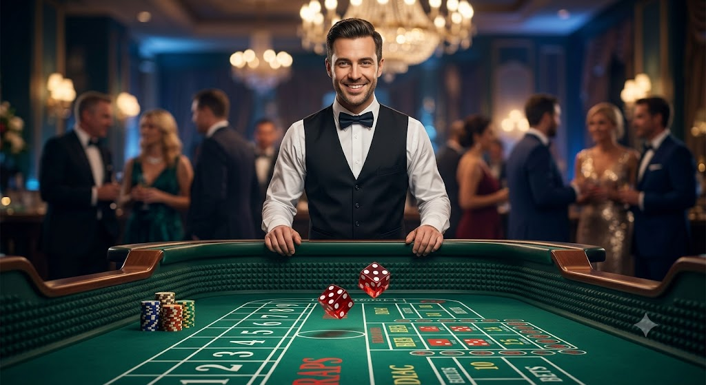 Full-Size Craps table