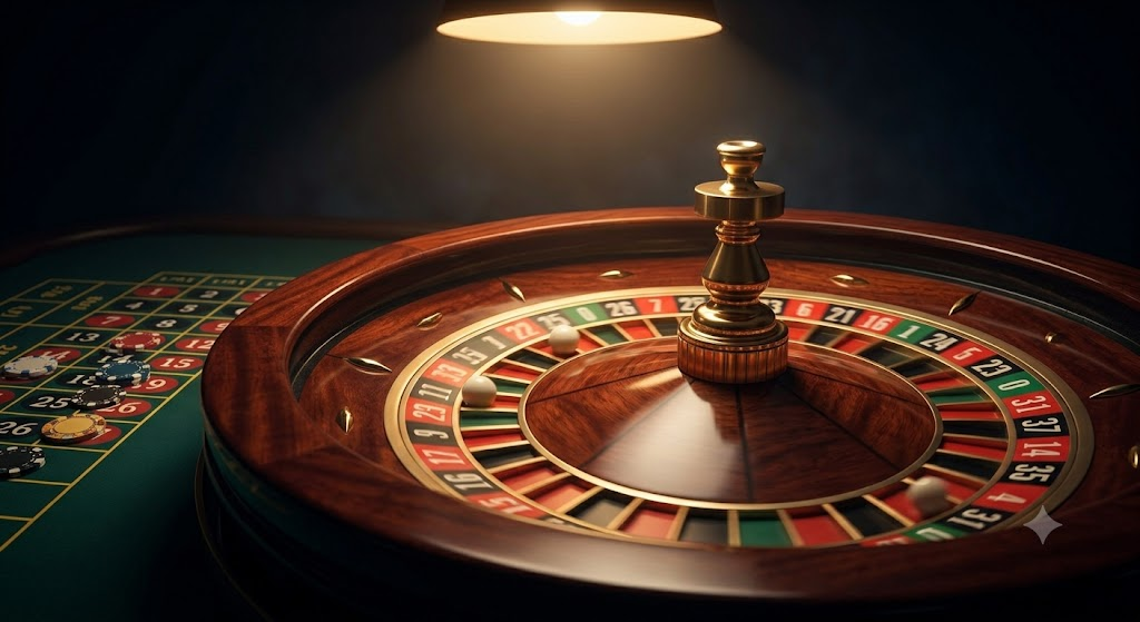 European Roulette wheel