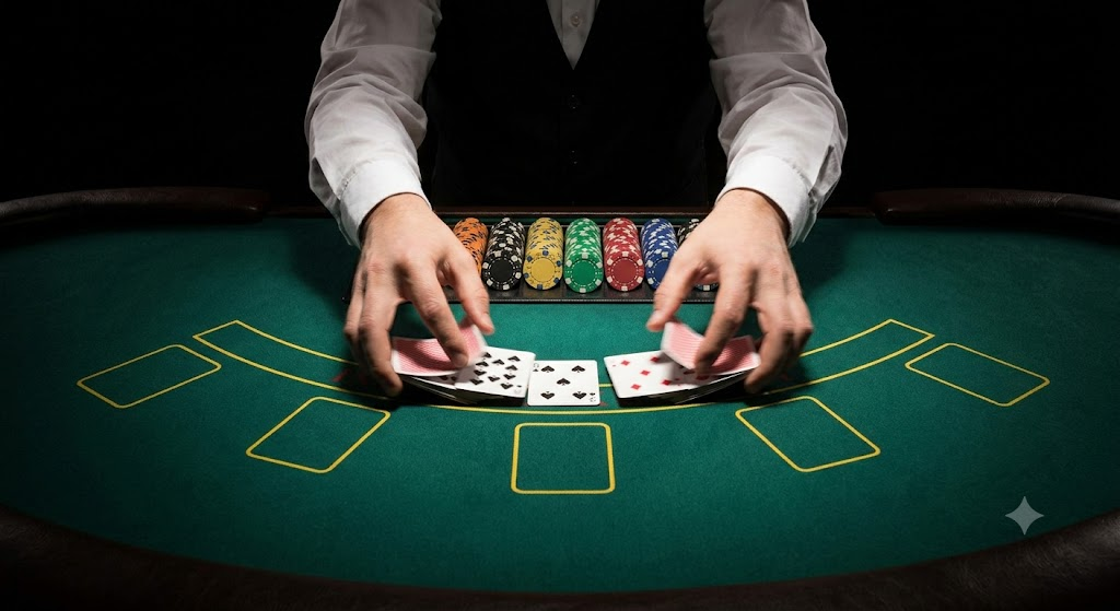 Texas Hold'em Poker table